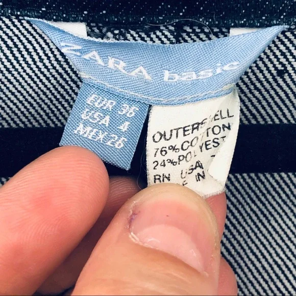Zara | Fitted Denim Jacket - Picture 6 of 11